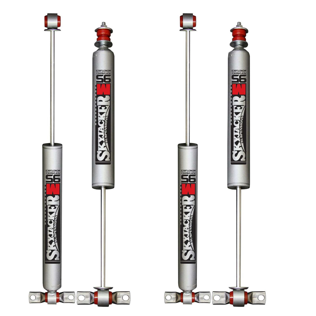 Skyjacker M95 Monotube Gas Shocks Set - 1988-1998 Chevrolet Silverado 1500 RWD