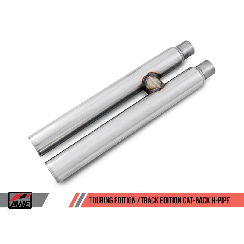 AWE Tuning S550 Mustang GT Cat-back Exhaust - Touring Edition (Chrome Silver Tips)