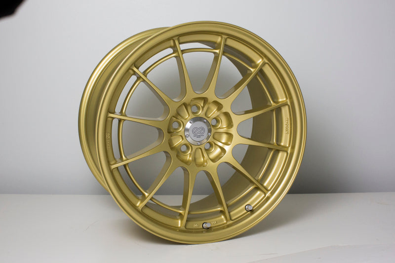 (set of 4) Enkei NT03+M Gold | 18x9.5" +40mm | 5x100mm Wheel