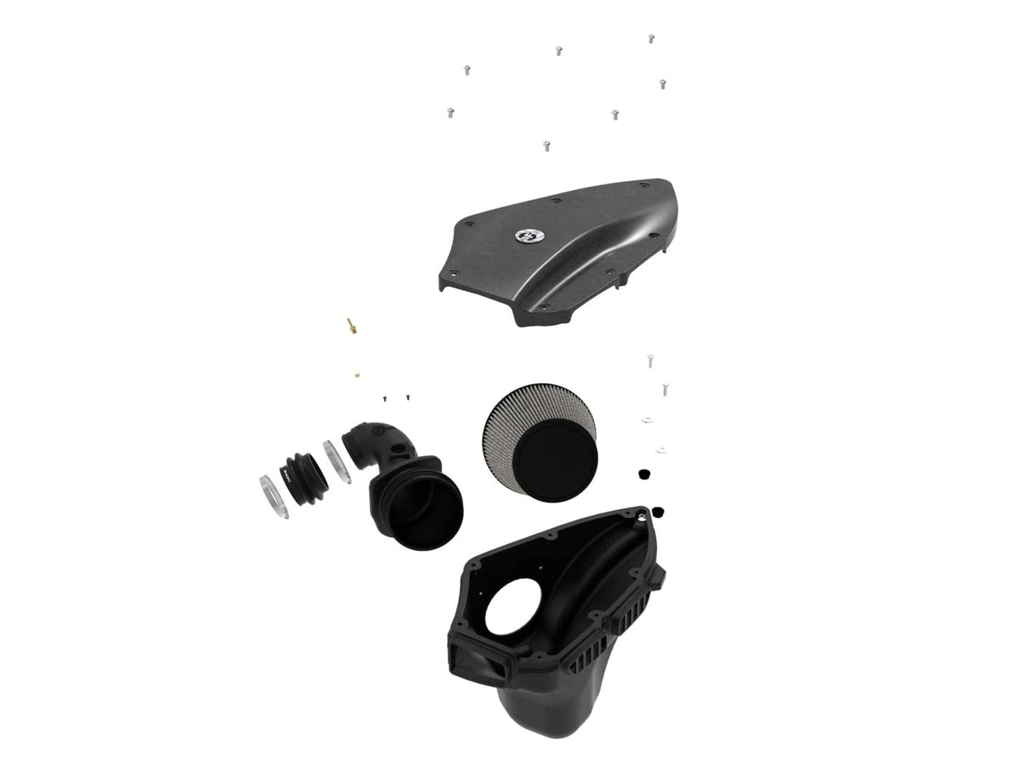aFe MagnumForce Stage 2 Si Intake System PDS 06-11 BMW 3 Series E9x L6 3.0L Non-Turbo
