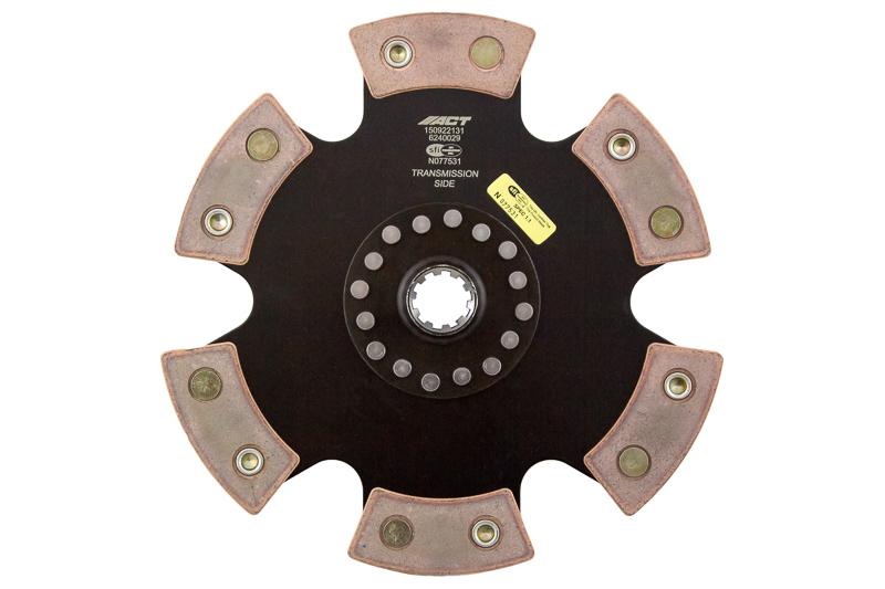 ACT 6 Pad Rigid Race Disc | 2001-2006 BMW M3 (6240029)