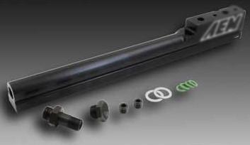 AEM 90-93 Accord DX/LX/SE/EX & 92-01 Prelude S/Si/Si VTEC Black Fuel Rail