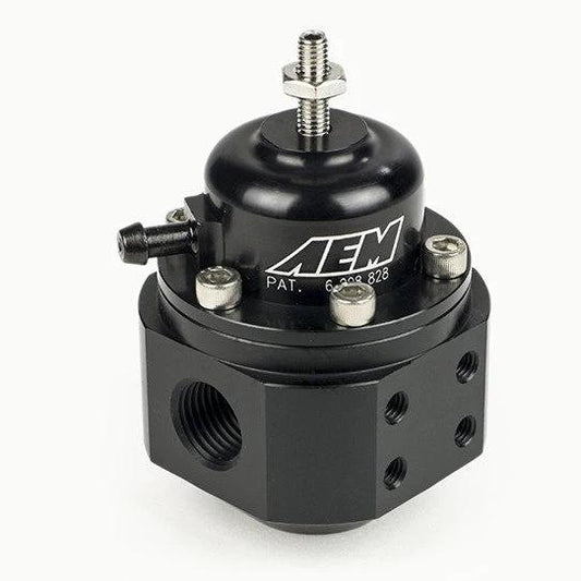 AEM Universal Black Adjustable Fuel Pressure Regulator