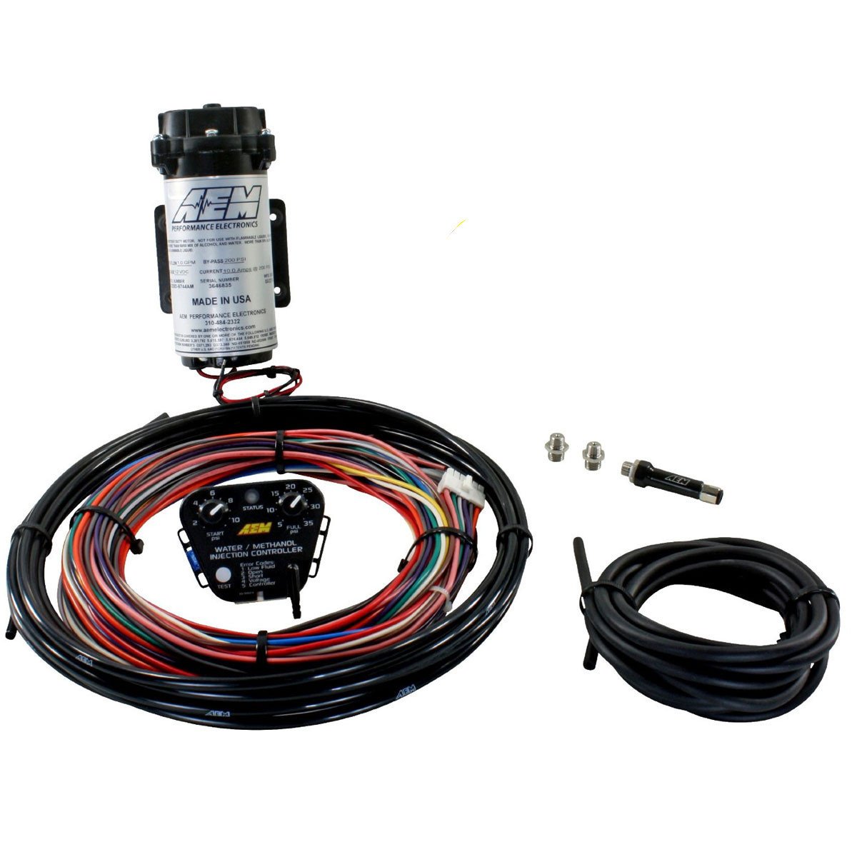 AEM V3 Water/Methanol Injection Kit - NO TANK (Internal Map)