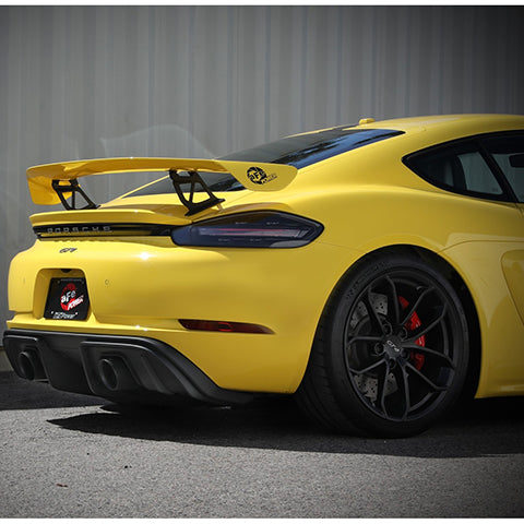 aFe Power MACH Force-XP Stainless Steel Cat-Back Exhaust System | 2020-2022 Porsche Cayman GT4 (49-36443-P)