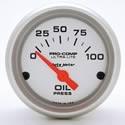Auto Meter Ultra-Lite Analog Oil Pressure Gauge