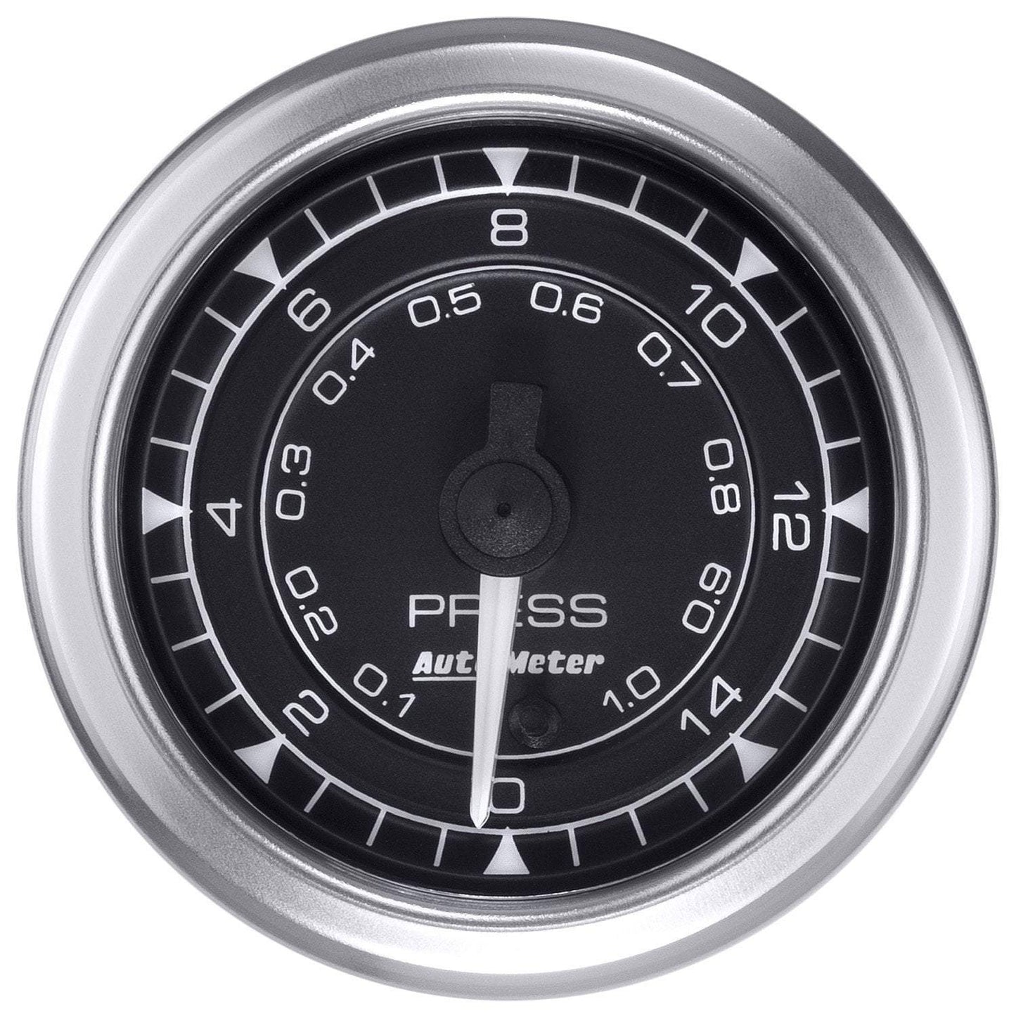 Auto Meter Chrono 2-1/16" 0-15 PSI Pressure Gauge (8162)