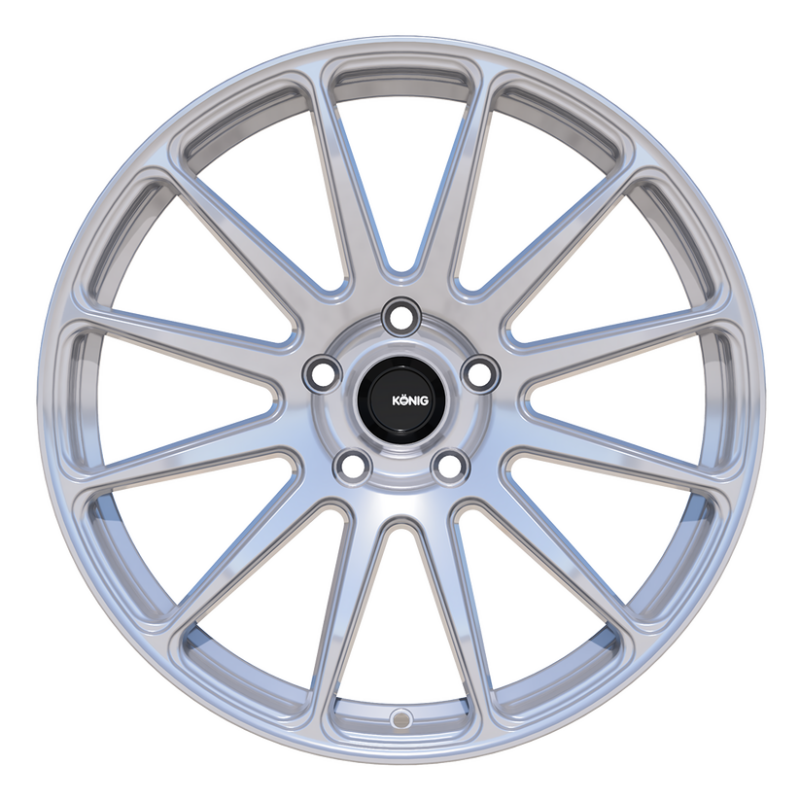 (set of 4) Konig Aeris Steel Silver | 19x8.5" +35mm | 5x120mm Wheel
