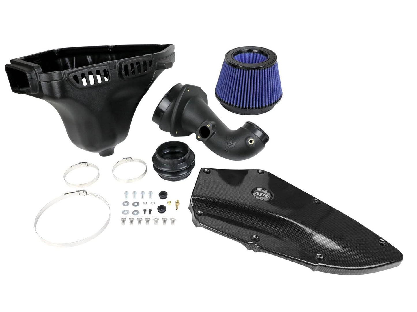 aFe MagnumForce Stage 2 Si Intake System P5R 06-11 BMW 3 Series E9x L6 3.0L Non-Turbo