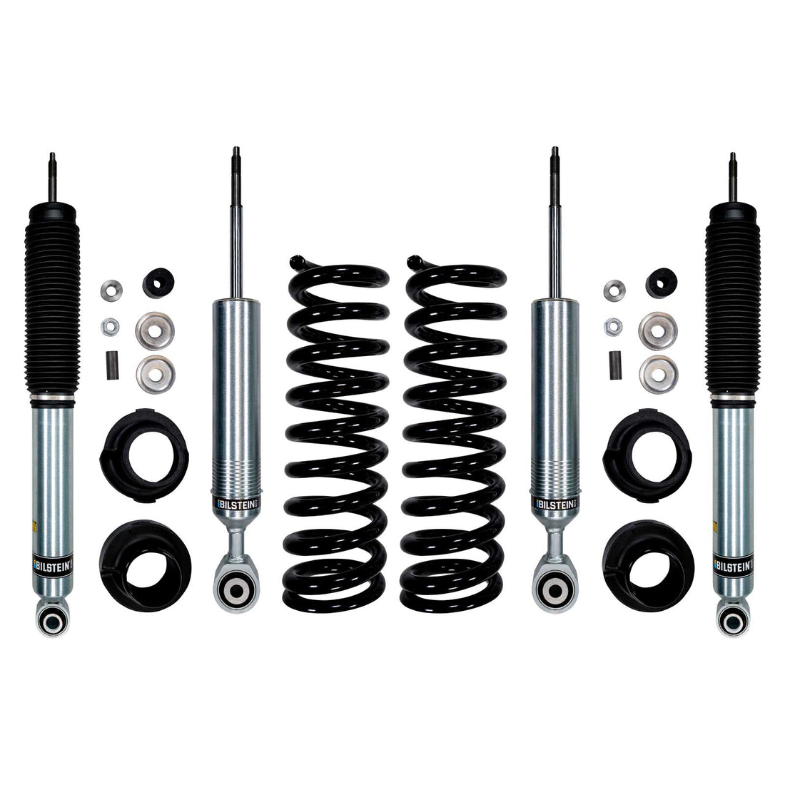 Bilstein 6112 Strut & Spring + Rear B8 6100 Shocks Set w/2.1-3.1" lift - 2023-2026 Toyota Sequoia 4WD