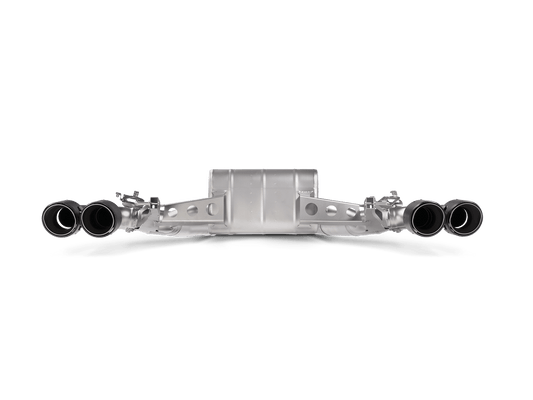 Akrapovic Evolution Line Cat Back (Titanium) w/Carbon Tips - BMW / F93 / M8 / M8 Competition