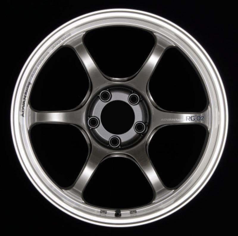 Advan RG-D2 Machining/Racing Hyper Black | 18x9" +0mm | 6x139.7mm Wheel