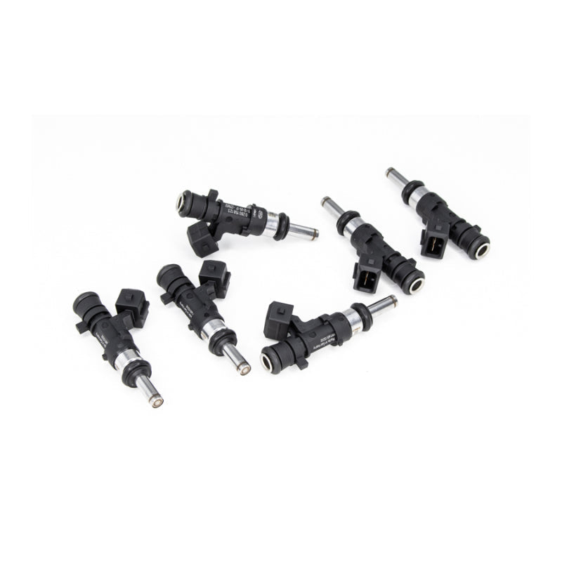 DeatschWerks 600cc Top Feed Injectors - Set of 6 | 1998-2000 BMW 323i / 2007-2013 BMW 328i (17MX-00-0600-6)