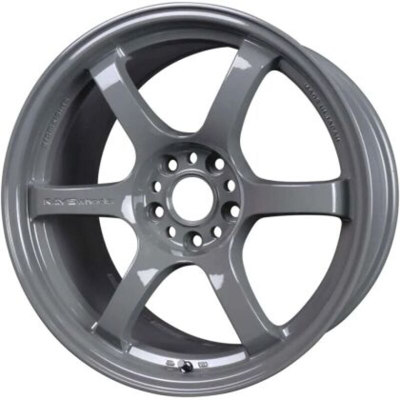 Gram Lights 57DR Glossy Gray | 17x9.0" +12mm | 5x114.3mm Wheel