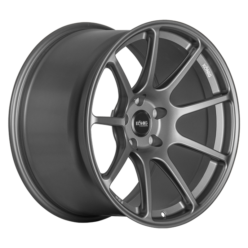 (set of 4) Konig F5R Ash Silver | 18x9.5" +25mm | 5x114.3mm Wheel