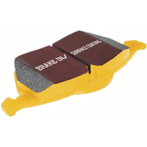 EBC Yellowstuff 4000 Series Rear Brake Pads | 2011-2018 BMW X5, and 2008-2017 BMW X6 (DP42008R)