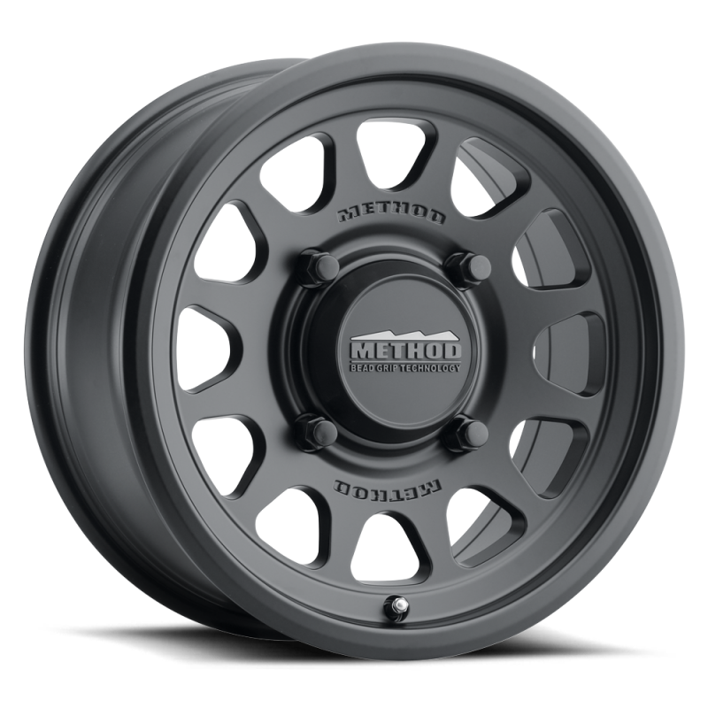 Method Wheels MR414 Matte Black | 15x10" +25mm | 4x156mm Wheel