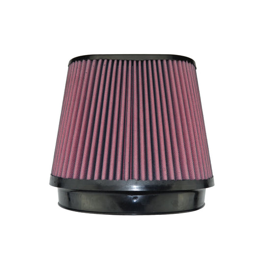 Injen 8-Layer Oiled Cotton Gauze Air Filter 8.5x9in Oval | Universal (X-1023-BR)