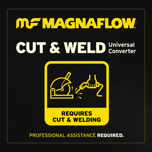 Magnaflow Conv Univ 2.25in Rear CA
