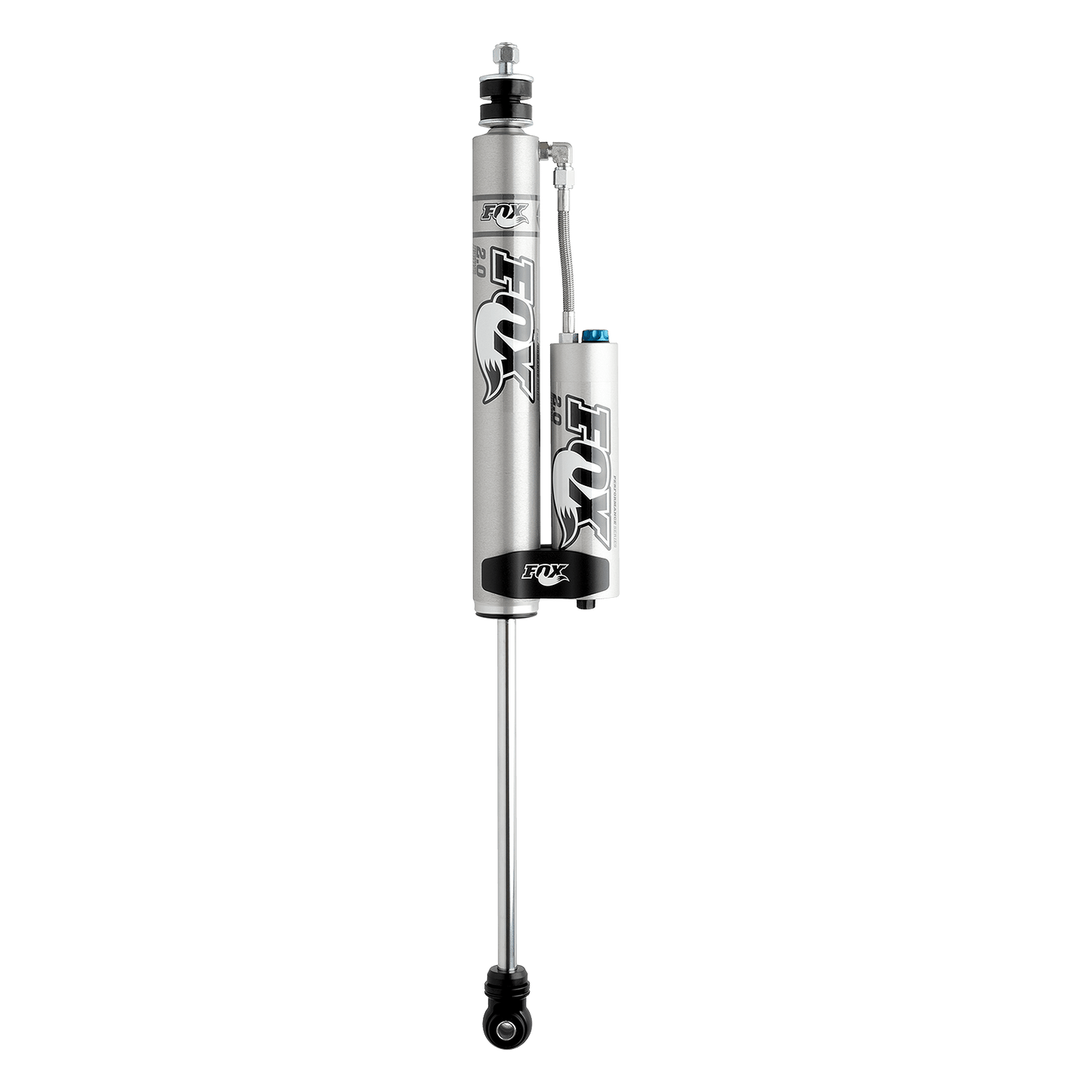 Fox 07+ Jeep JK 2.0 Factory Series 10.1in. Smooth Body R/R Front Shock w/CD Adjuster / 2.5-4in. Lift