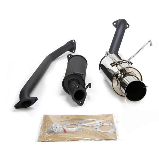 HKS 02-03 Acura RSX Base (non S) Hi Power Exhaust w/ Silencer (SUS304 NO COATING)