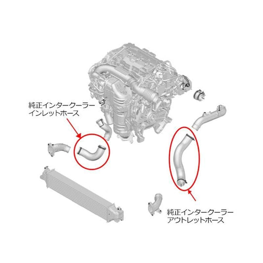 HKS I/C Piping Kit FK8 CIVIC TYPE-R