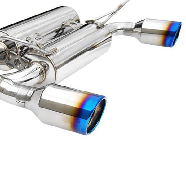 Invidia 03-08 Infiniti G35 Coupe Gemini Rolled Titanium Tip Cat-back Exhaust