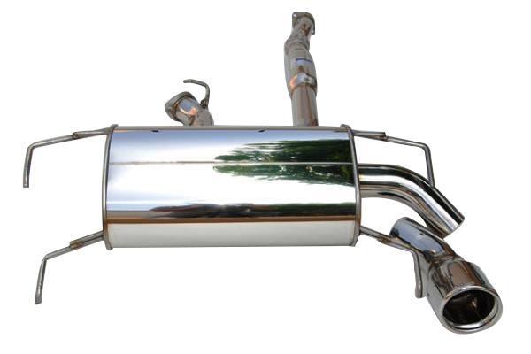 Invidia 08+ WRX Hatch Q300 Single Rolled SS Cat-back Exhaust