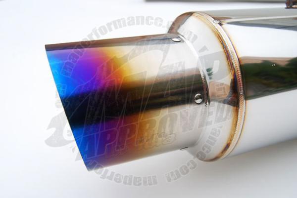 Invidia 09+ EVO 10 Q300 Titanium Tip Cat-back Exhaust