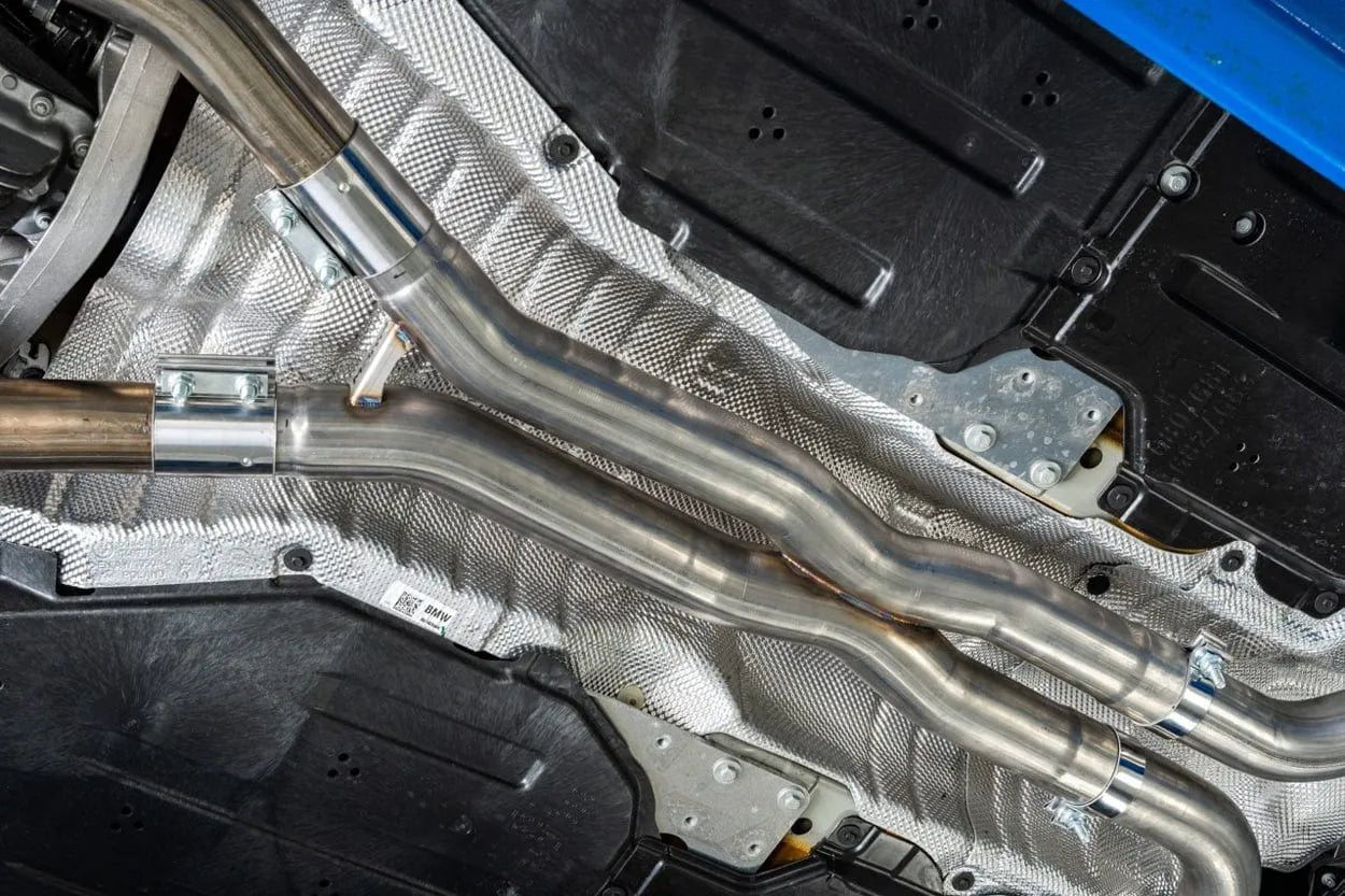 MBRP 3" Stainless Steel Resonator Bypass (X - Pipe) - BMW / G80 / G82 / M3 / M4 - ABS Auto Body
