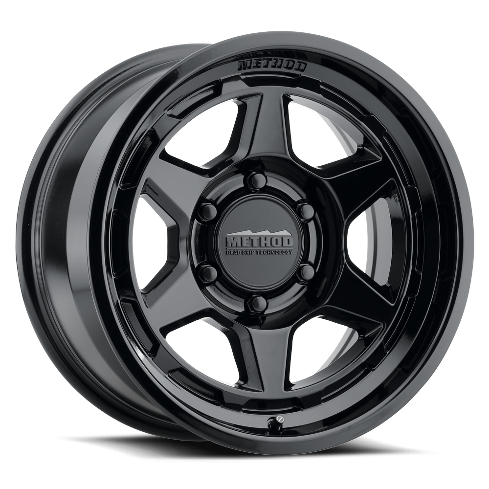 Method MR708 17x8.5 / 0mm Offset / 6x5.5 / 106.25mm CB - Gloss Black