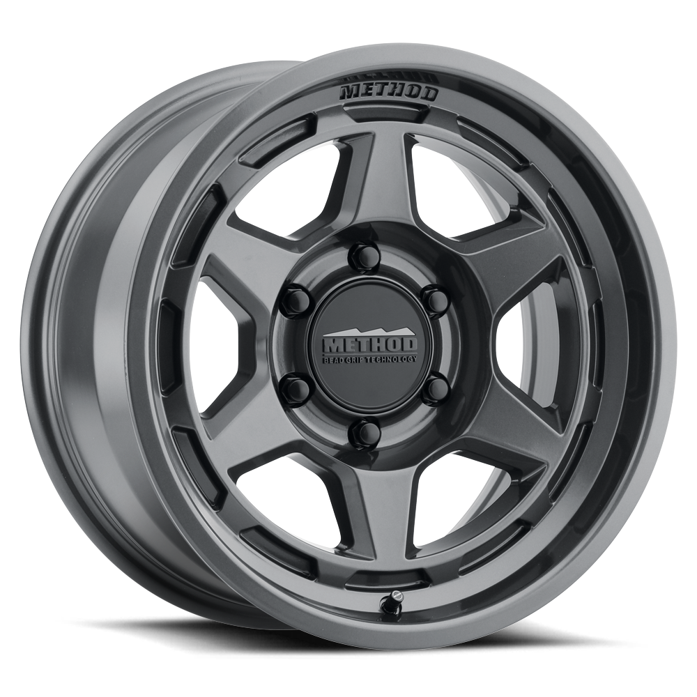 Method MR708 Bead Grip 17x8.5 0mm Offset 6x5.5 106.25mm Centerbore - Gloss Titanium