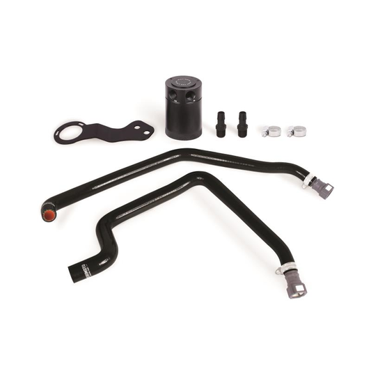 Mishimoto 2016+ Chevrolet Camaro SS Baffled Oil Catch Can Kit - Black