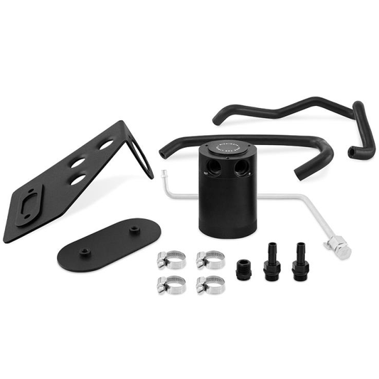 Mishimoto 2020+ Toyota Supra Baffled Oil Catch Can Kit - Black