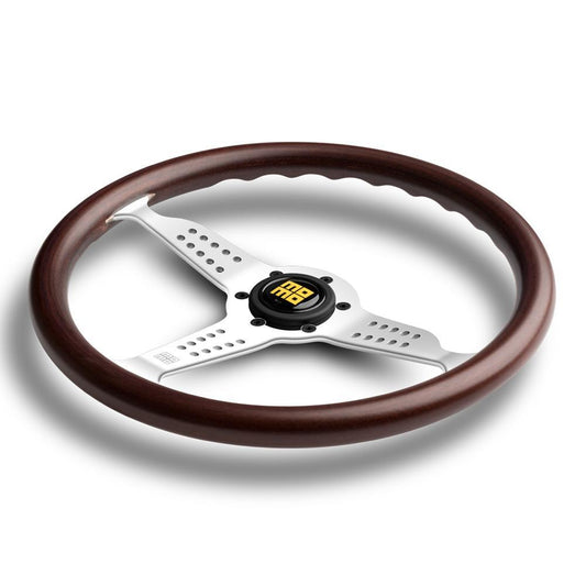 MOMO Super Grand Prix 350mm Mahogany Wood Steering Wheel (GRA35WD0P)