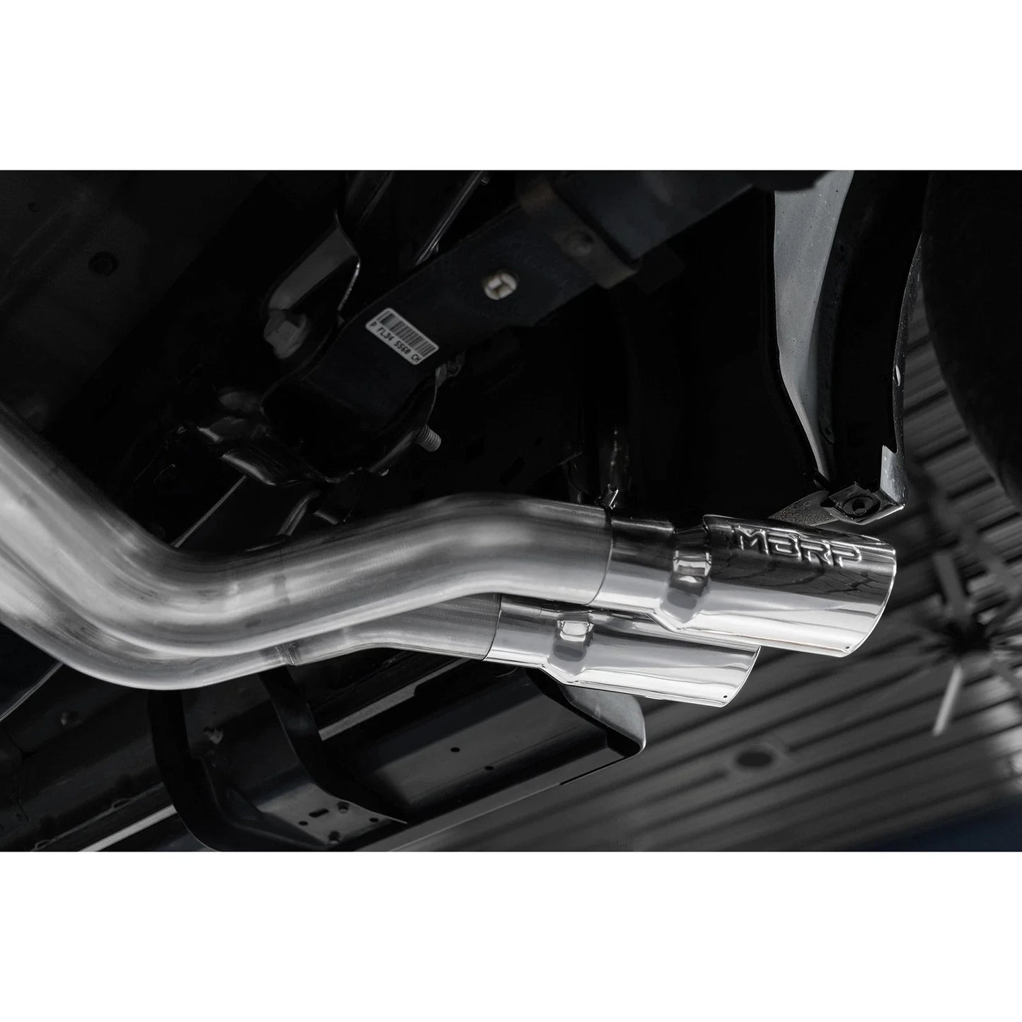 MBRP 15-20 Ford F150 T409 Pre-Axle 4in OD Tips Dual Outlet 3in Cat Back Exhaust