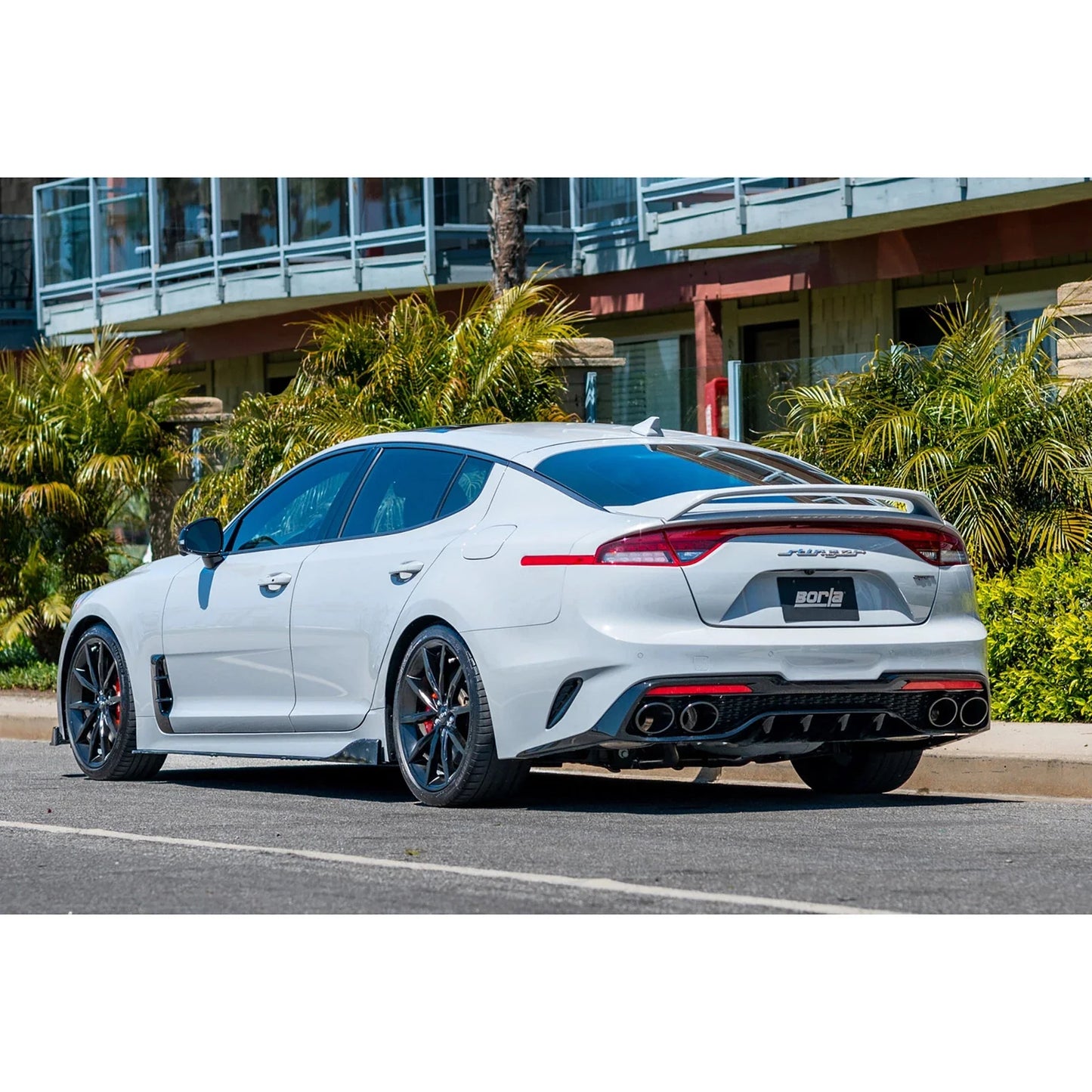 Borla 22-23 Kia Stinger 3.3L V6 Turbo 2.25in Pipe Dia Dual Split Rear Exit S-Type Cat-Back Exhaust