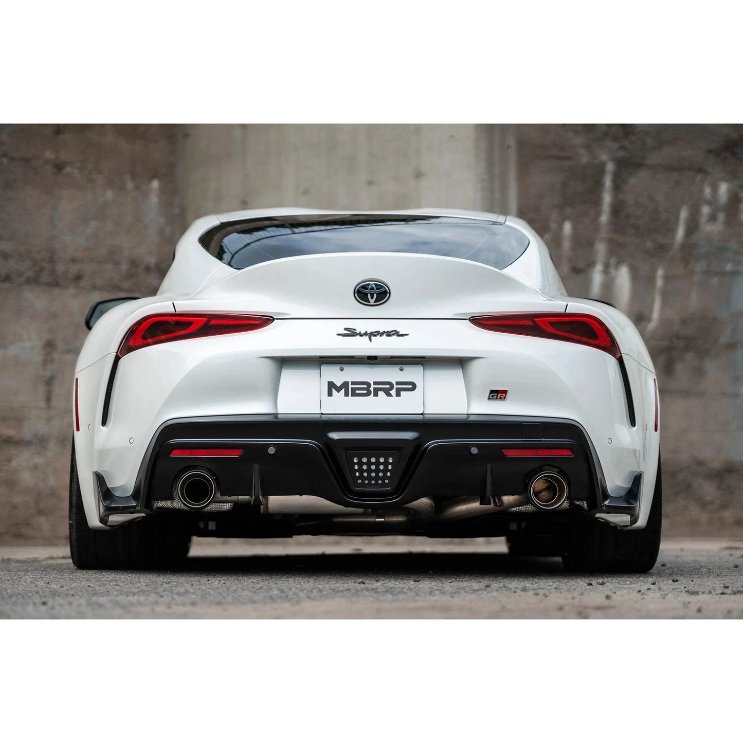MBRP 2020+ Toyota Supra 3.0L 3in Catback Dual Rear Carbon Fiber Tips - T304