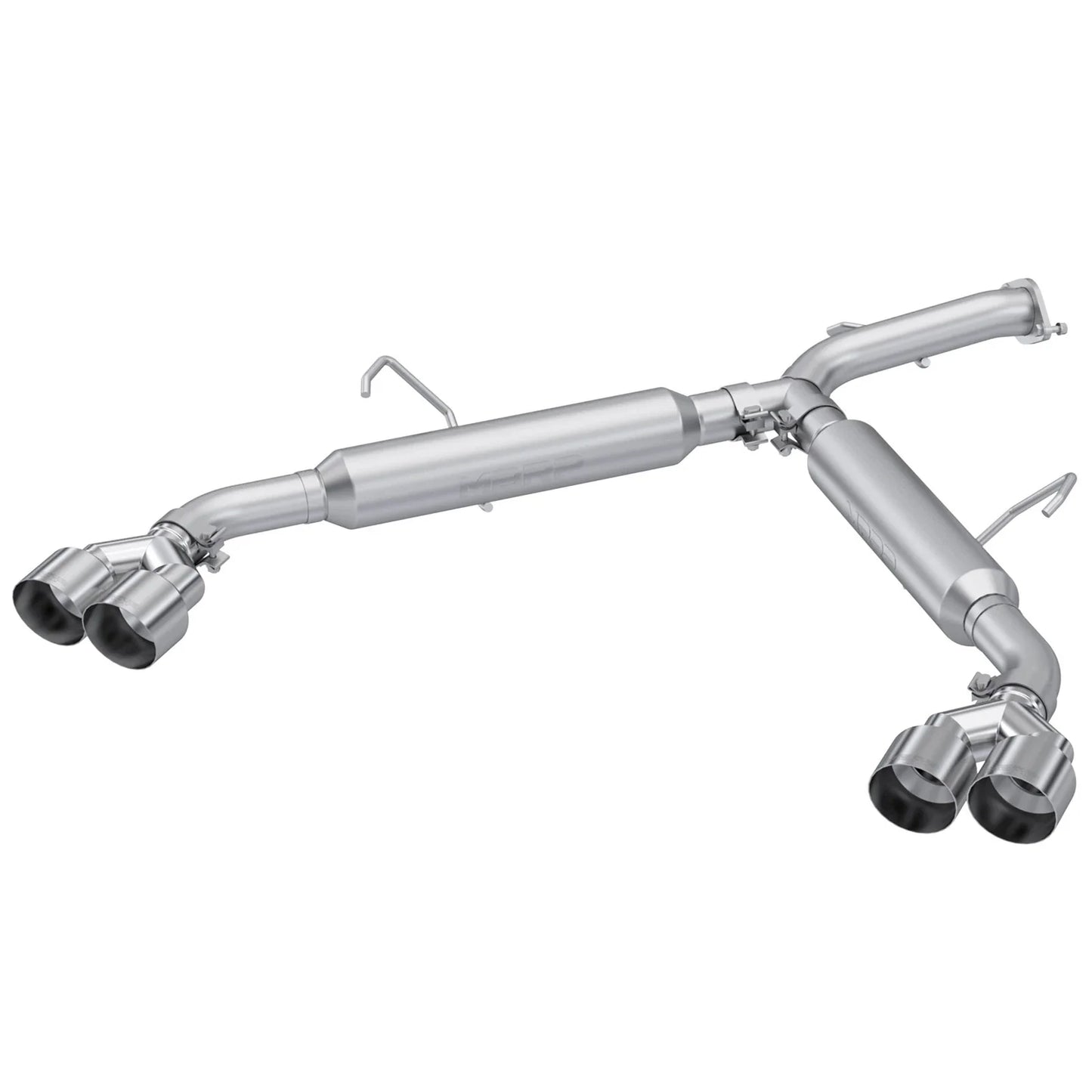 MBRP 22-24 Kia Forte GT Armor Lite AL Steel 2.5in Axle Back Exhaust w/ SS Quad Tips