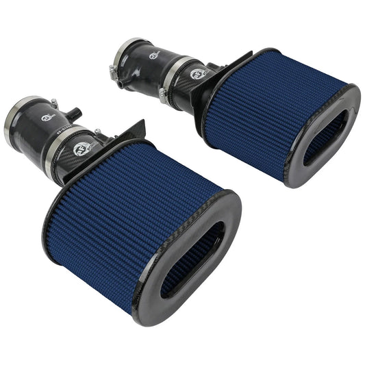 aFe 15-21 Lamborghini Huracan V10-5.2L Track Series Intake System w/ Pro 5R Filter
