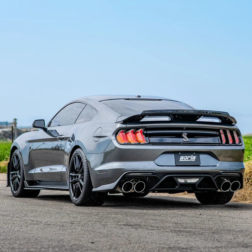 Borla 2020 Ford GT500 5.2L AT 3in ATAK CatBack Exhaust w/ Chrome Tips