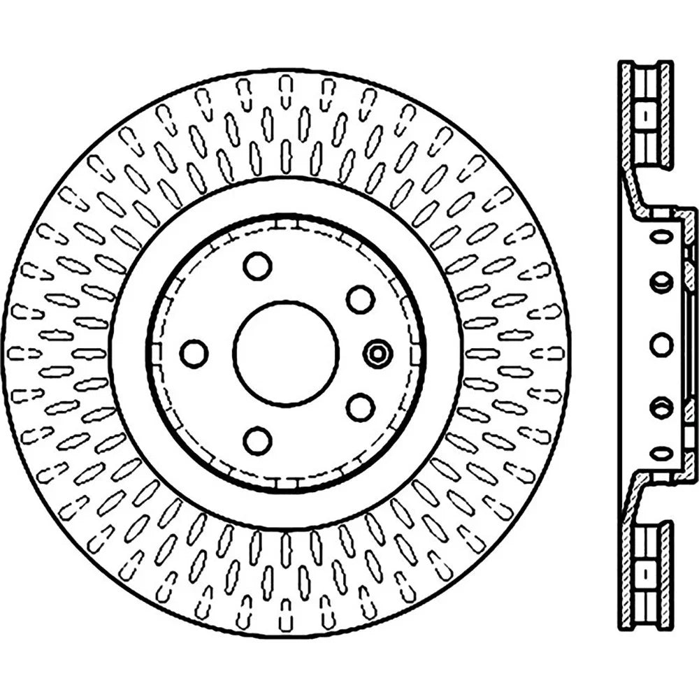 StopTech Slotted Sport Brake Rotor