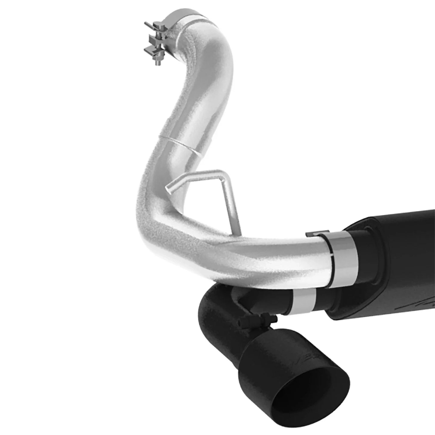 MBRP 2018+ Jeep Wrangler (JL) 3.6L V6 Dual Rear Exit Axle Back BLK Exhaust System