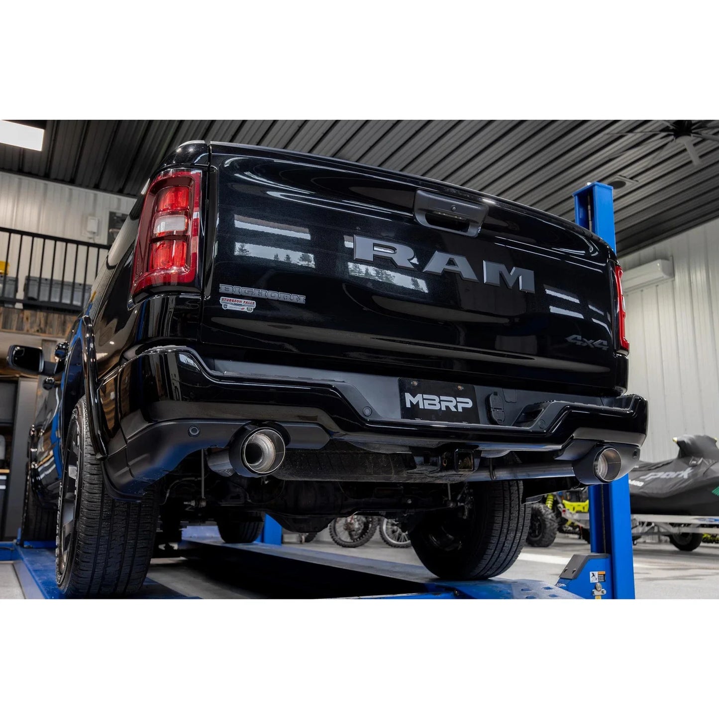 MBRP 2025+ RAM 1500 3.0L Pro Series 3.0in Cat-Back Dual Rear Exit Exhaust - CF Tips