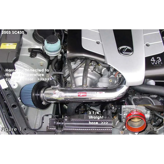 Injen 01-03 LS430 GS430 SC430 Polished Short Ram Intake