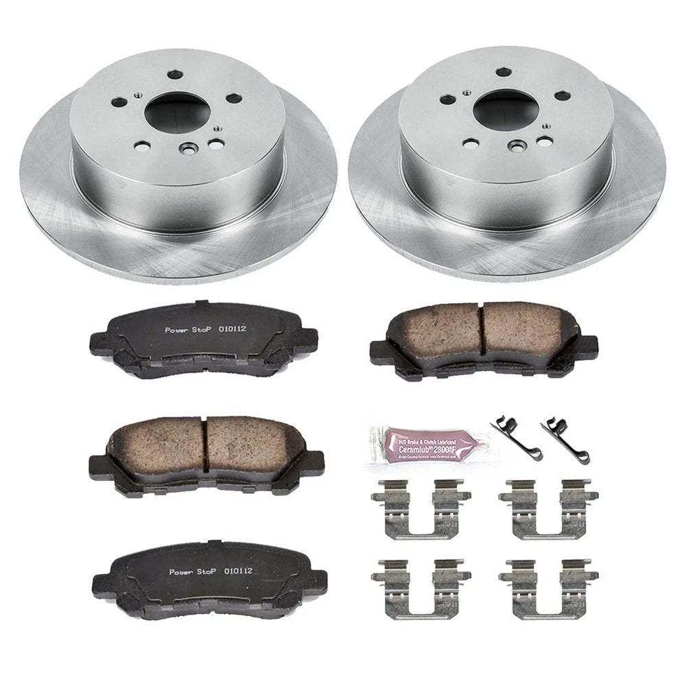 Power Stop 08-13 Toyota Highlander Rear Autospecialty Brake Kit