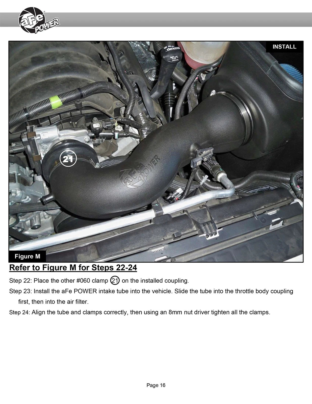 aFe MagnumFORCE Intake Stage-2 Pro Dry S 2019 GM Silverado/Sierra 1500 V8 6.2L