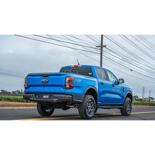 Borla 24-25 Ford Ranger XLT Side Exit S-type Exhaust w/ Chrome Tips