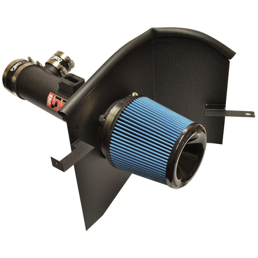 Injen 16-19 Nissan Titan 5.6L Wrinkle Black Power-Flow Air Intake System