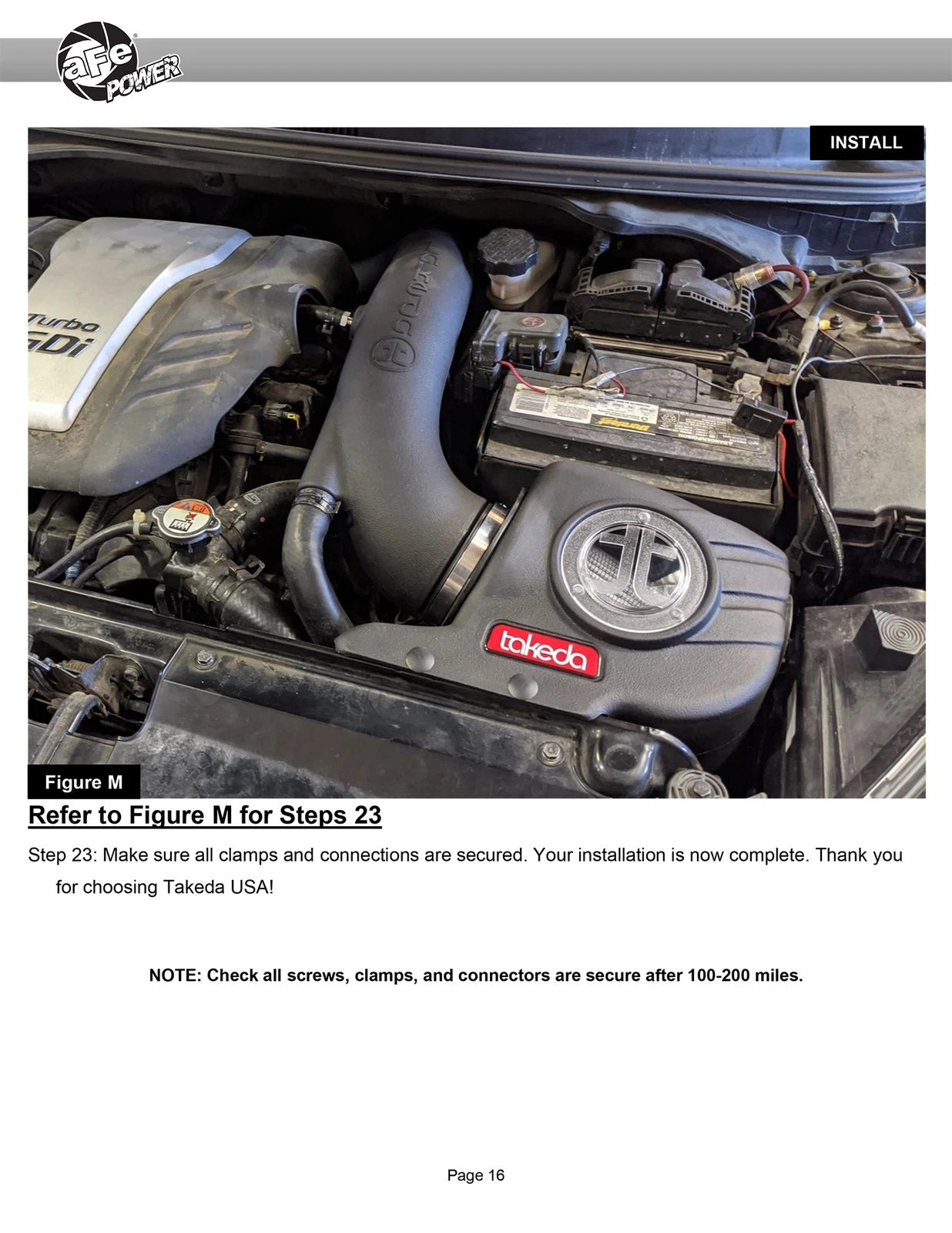 aFe Takeda Momentum 13-17 Hyundai Veloster Cold Pro 5R Air Intake System